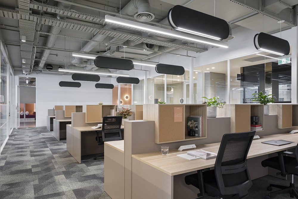 湖南卓正裝飾教您了解辦公室裝修，材質制造視覺沖擊